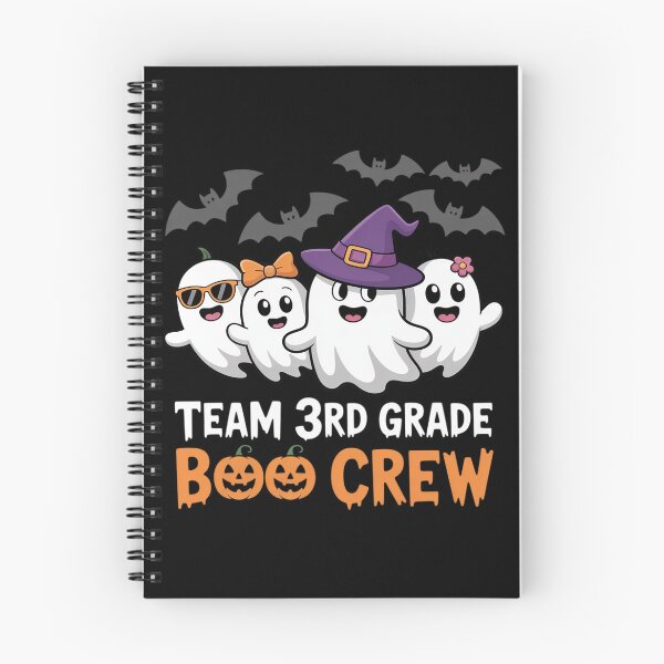 Item preview, Ghost Boo Crew Halloween Costume for Team 3rd Grade designed and sold by Voidbinder.