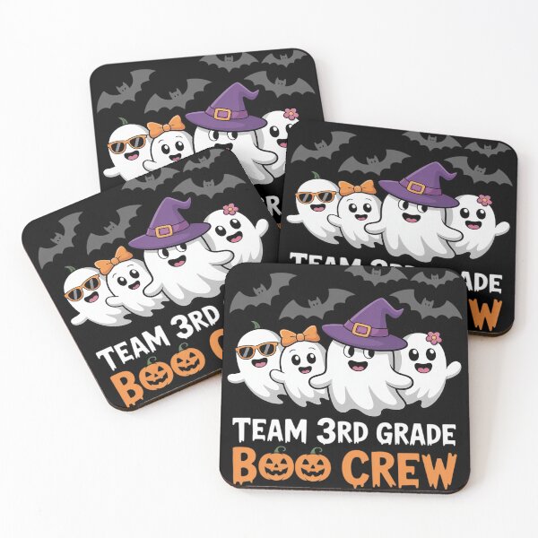 Item preview, Ghost Boo Crew Halloween Costume for Team 3rd Grade designed and sold by Voidbinder.