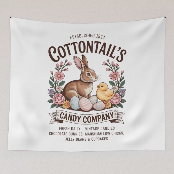 Item preview, Cottontail’s Candy Co. Easter Bunny Easter Day designed and sold by EllenJast.