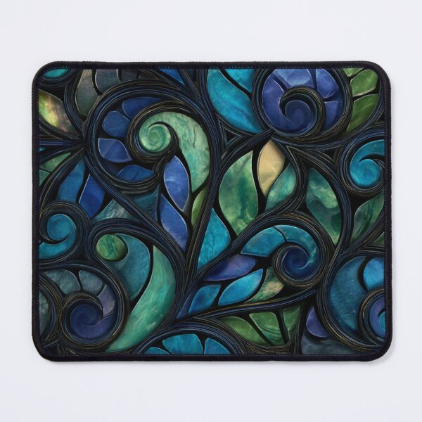 Item preview, Zealand Māori Paua Pattern Koru Design 702 designed and sold by GrinGalore.