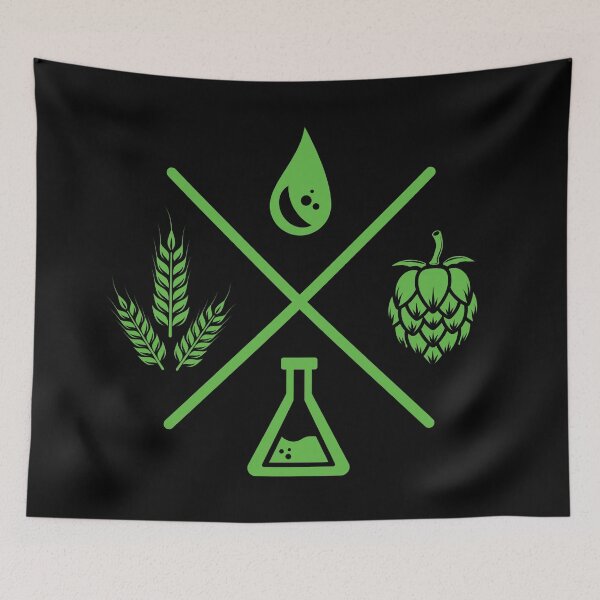 Item preview, Beer Ingredients (green) designed and sold by DKdesigns27.