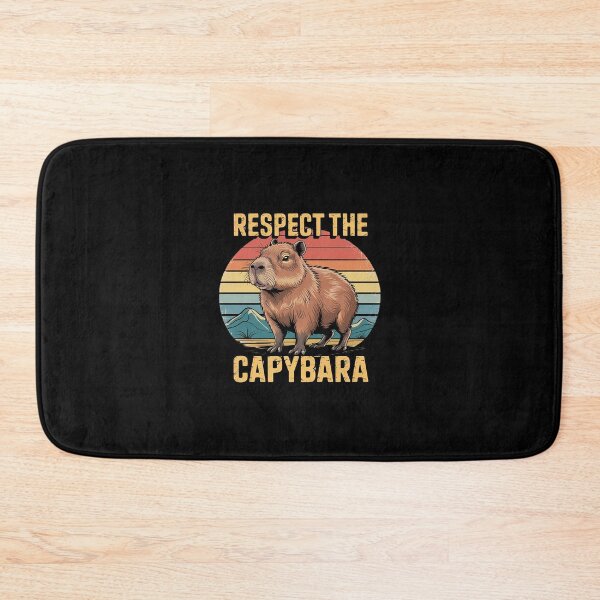 Item preview, Respect The Capybara Capy Rodent Animal Men Women Kids  designed and sold by RsFilsingerArt.