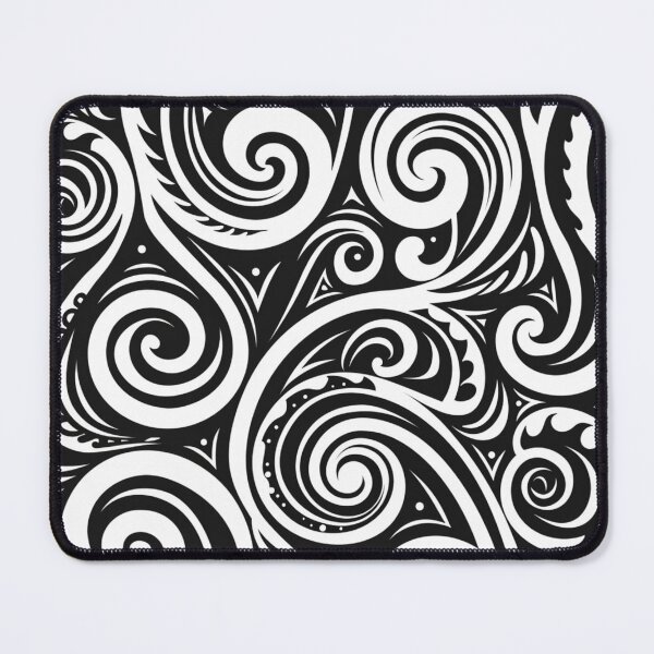 Item preview, Zealand Māori Paua Pattern Koru Design 703 designed and sold by GrinGalore.