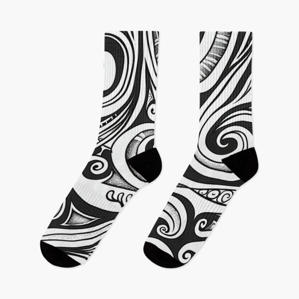 Item preview, Zealand Māori Paua Pattern Koru Design 704 designed and sold by GrinGalore.