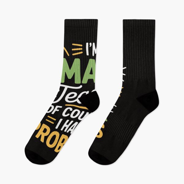 Item preview, Math Teacher School Class Problem designed and sold by BotboutiquePre.