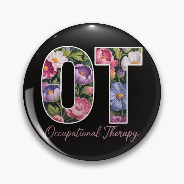 Item preview, Floral OTA Occupational Therapy Occupational Therapist designed and sold by silladive.