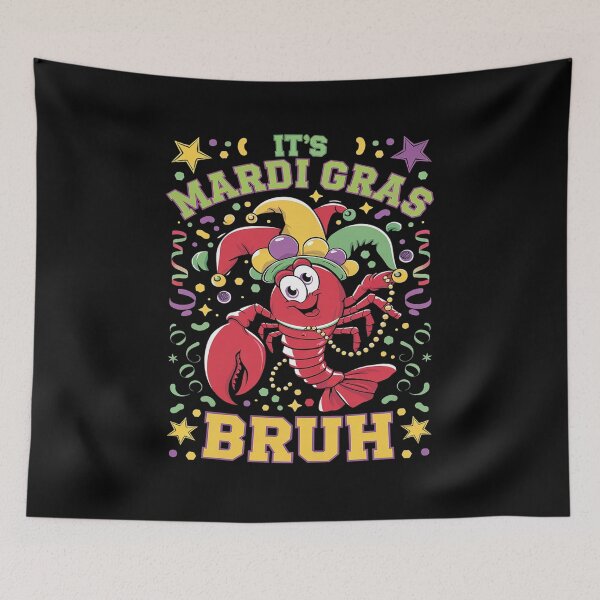 Item preview, Mardi Gras Bruh Crawfish Mardi Gras Seafood Festival Boys  designed and sold by RoyTill0Art.
