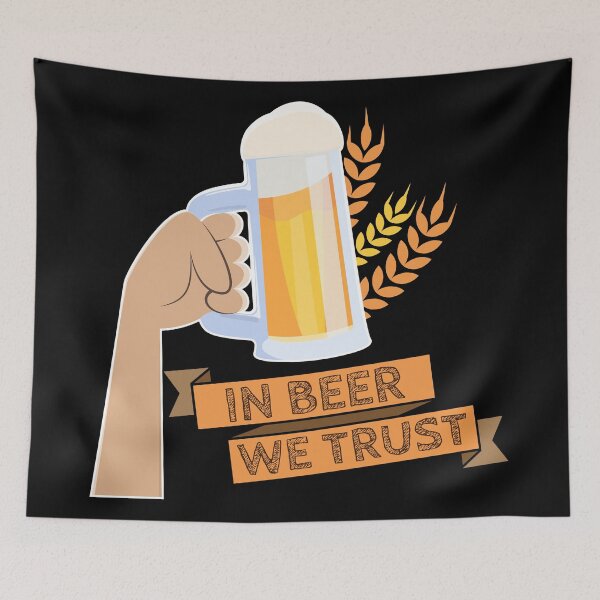 Item preview, In Beer We Trust - Oktoberfest hops malt alcohol designed and sold by anziehend.