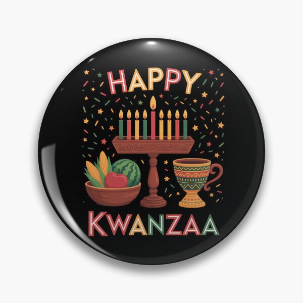 Item preview, Happy kwanzaa Kinara Candle Seven Principles designed and sold by FaithAbbott.