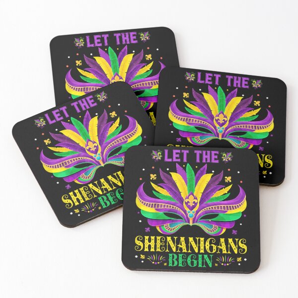 Item preview, Mardi Gras Let The Shenanigans Begin  designed and sold by HeatherJanis.
