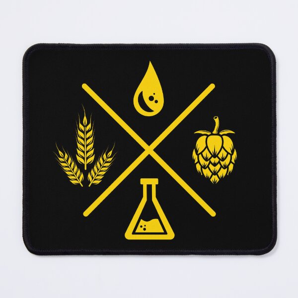 Item preview, Beer Ingredients (yellow) designed and sold by DKdesigns27.