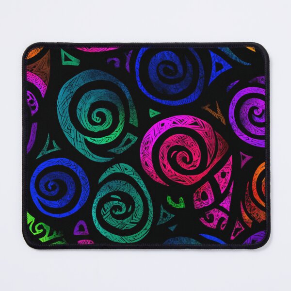 Item preview, Zealand Māori Paua Pattern Koru Design 706 designed and sold by GrinGalore.