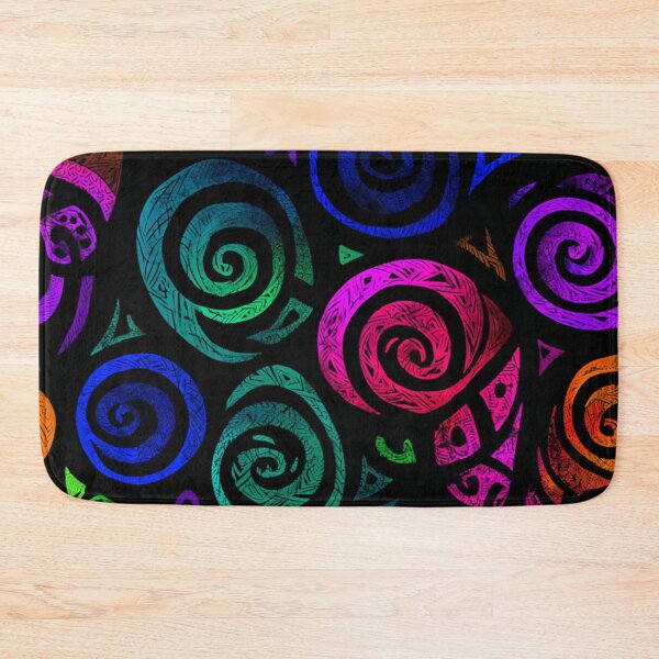 Item preview, Zealand Māori Paua Pattern Koru Design 706 designed and sold by GrinGalore.