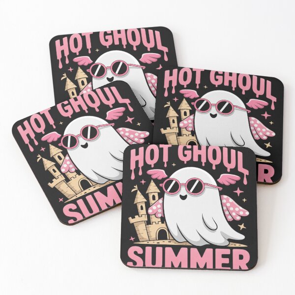 Item preview, Ghost Enjoying Hot Ghoul Summer in Style designed and sold by Voidbinder.