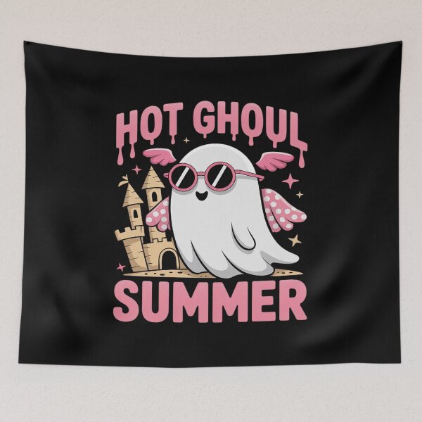 Item preview, Ghost Enjoying Hot Ghoul Summer in Style designed and sold by Voidbinder.