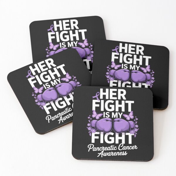 Item preview, Her Fight Is My Fight Pancreatic Cancer Awareness Boxing designed and sold by FaithAbbott.