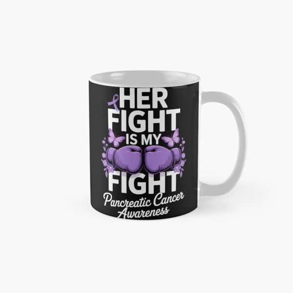 Item preview, Her Fight Is My Fight Pancreatic Cancer Awareness Boxing designed and sold by FaithAbbott.