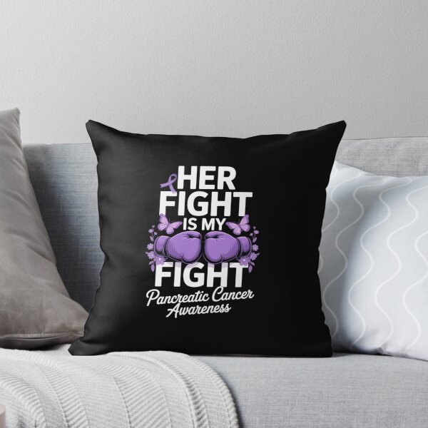 Item preview, Her Fight Is My Fight Pancreatic Cancer Awareness Boxing designed and sold by FaithAbbott.