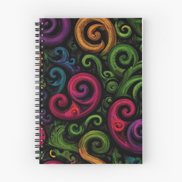 Item preview, Zealand Māori Paua Pattern Koru Design 707 designed and sold by GrinGalore.