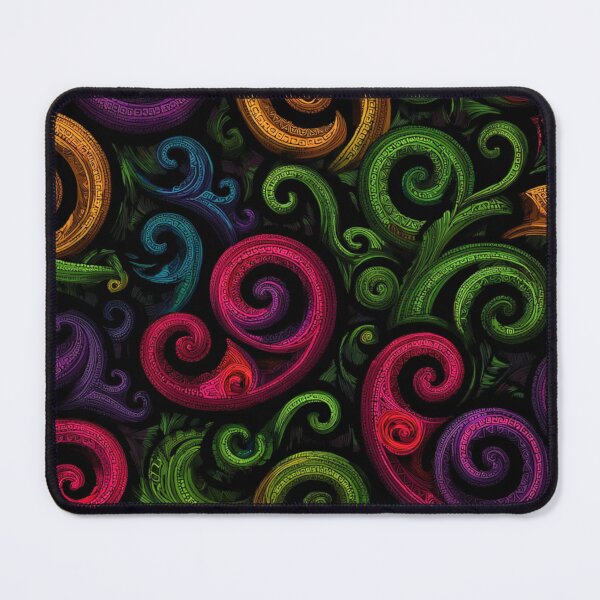 Item preview, Zealand Māori Paua Pattern Koru Design 707 designed and sold by GrinGalore.