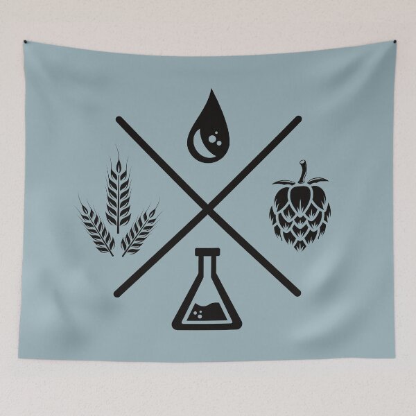 Item preview, Beer Ingredients (black) designed and sold by DKdesigns27.