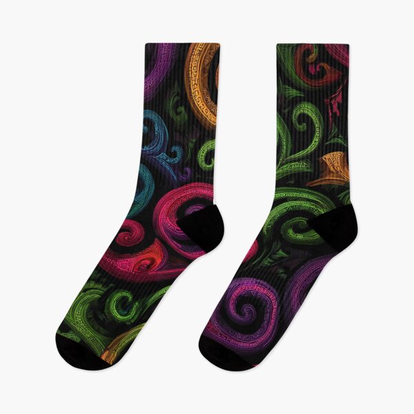 Item preview, Zealand Māori Paua Pattern Koru Design 707 designed and sold by GrinGalore.