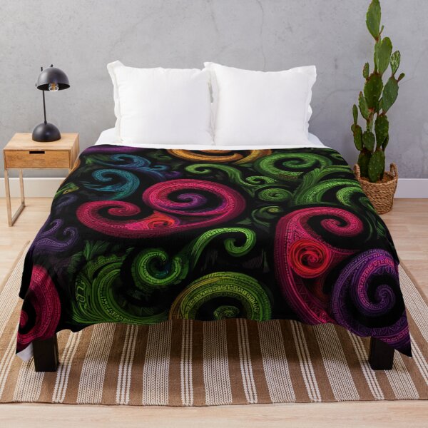 Item preview, Zealand Māori Paua Pattern Koru Design 707 designed and sold by GrinGalore.