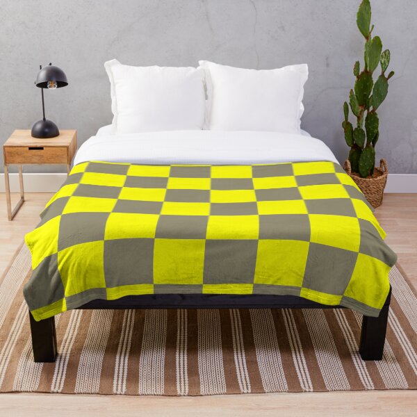 Item preview, Bold Yellow & Olive Checkerboard Seamless Pattern designed and sold by UniqueDesign751.