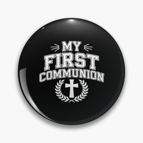 Item preview, My First Communion Boys Catholic Religious Cross Blue  designed and sold by RoyTill0Art.