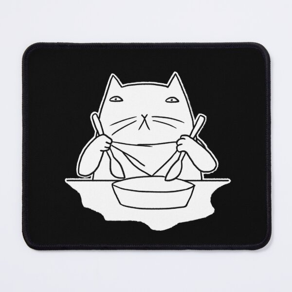 Item preview, Dinner time cat designed and sold by eri-morie.