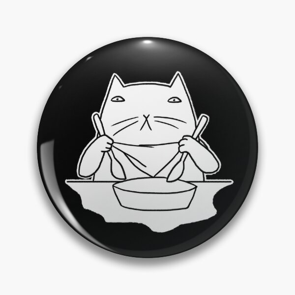 Item preview, Dinner time cat designed and sold by eri-morie.