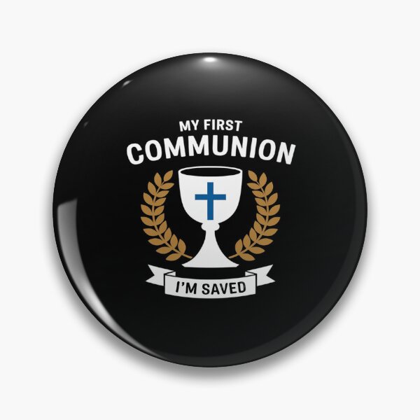 Item preview, My First Communion Cross Chalice Holy Catholic Kids Boy Girl  designed and sold by RoyTill0Art.
