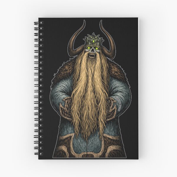 Item preview, SVT Viking Yak King – Tatuaje de guerrero nórdico con calavera | Segador de Asatru designed and sold by SEVERTREND APPAREL .