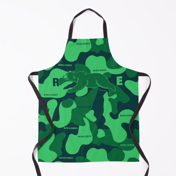 Item preview, Bear Resilience Seamless Camouflage: Modern Green Tactical Pattern designed and sold by NandaFajarSu.