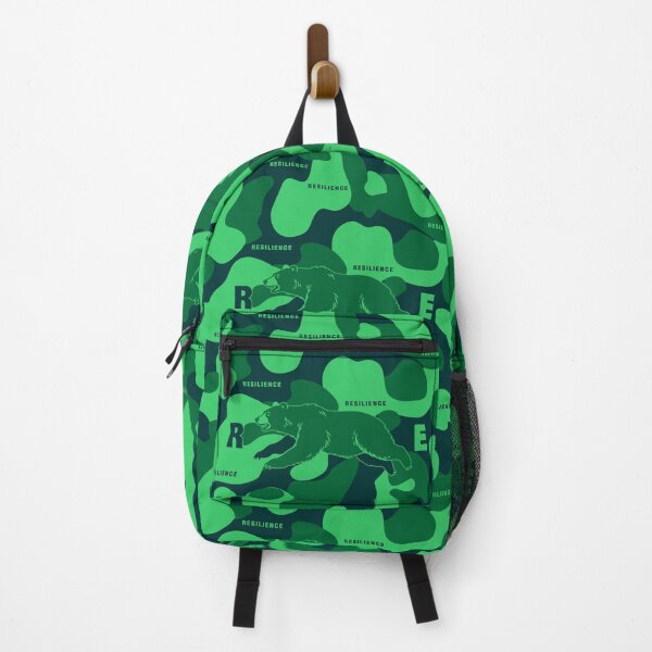 Item preview, Bear Resilience Seamless Camouflage: Modern Green Tactical Pattern designed and sold by NandaFajarSu.