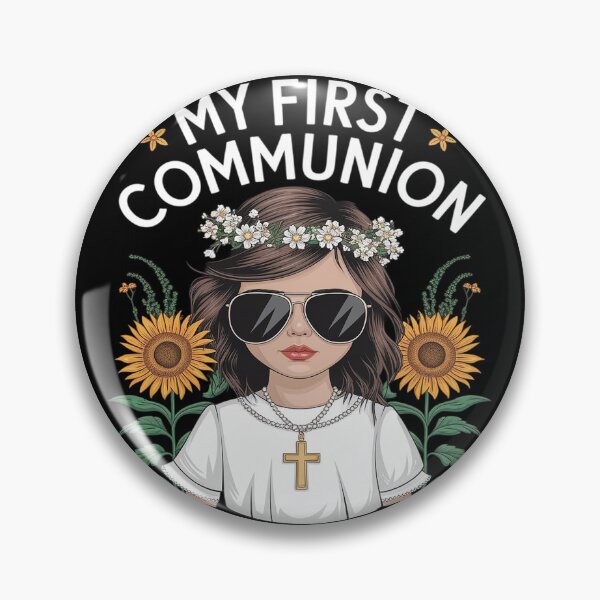Item preview, My First Communion Girls Dabbing 1st Religious Sacrament  designed and sold by VerseFarm.