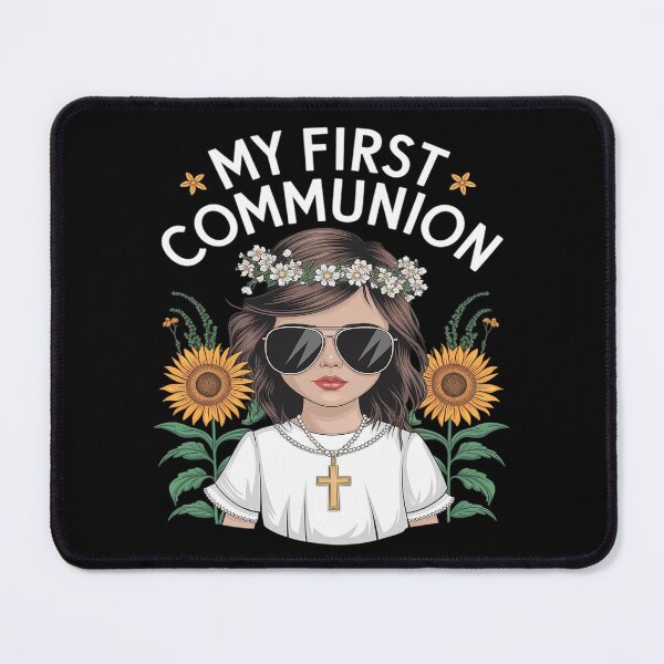 Item preview, My First Communion Girls Dabbing 1st Religious Sacrament  designed and sold by VerseFarm.