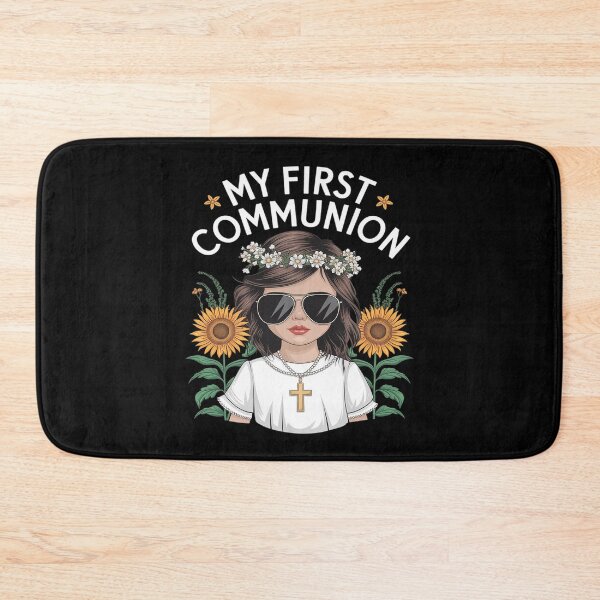 Item preview, My First Communion Girls Dabbing 1st Religious Sacrament  designed and sold by VerseFarm.