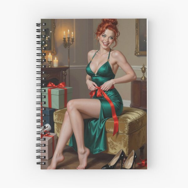 Item preview, Fortana best gift in green satin dress red ribbon designed and sold by CathryneDelamort.