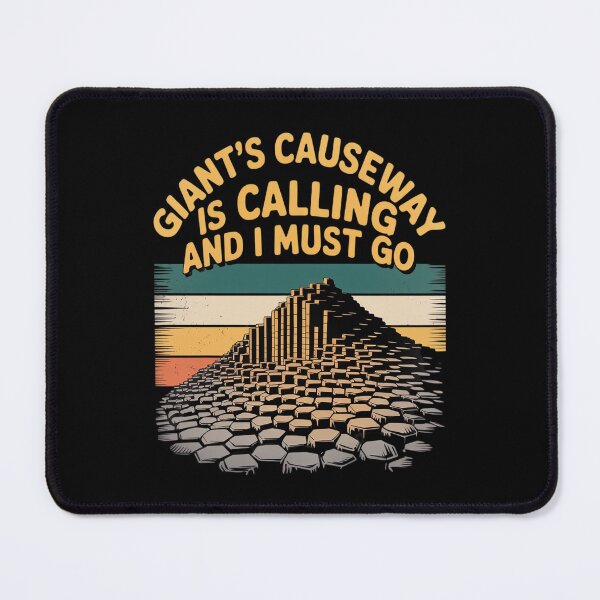 Item preview, Giant's Causeway Ireland Travel Souvenir Retro Vintage designed and sold by Shannon Bosley.