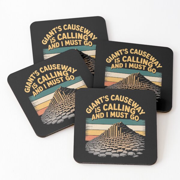 Item preview, Giant's Causeway Ireland Travel Souvenir Retro Vintage designed and sold by Shannon Bosley.