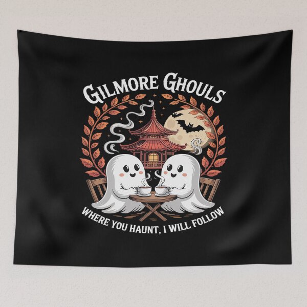 Item preview, Gilmore Ghouls Where You Haunt I Will Follow Halloween Ghost designed and sold by Shannon Bosley.
