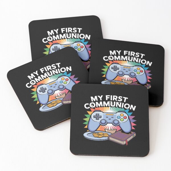 Item preview, My first communion video game controller birthday boy  designed and sold by VerseFarm.