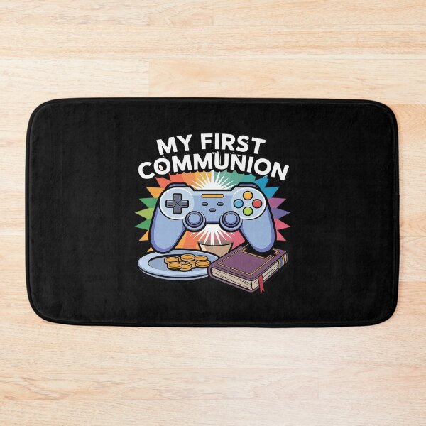 Item preview, My first communion video game controller birthday boy  designed and sold by VerseFarm.