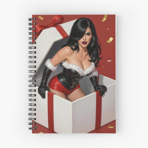 Item preview, Cassandra emerges confident from giant gift box designed and sold by CathryneDelamort.