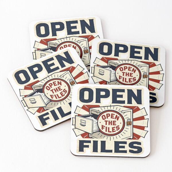 Item preview, Open The Files Declassify Conspiracy Truth Seeker designed and sold by Dxvect.