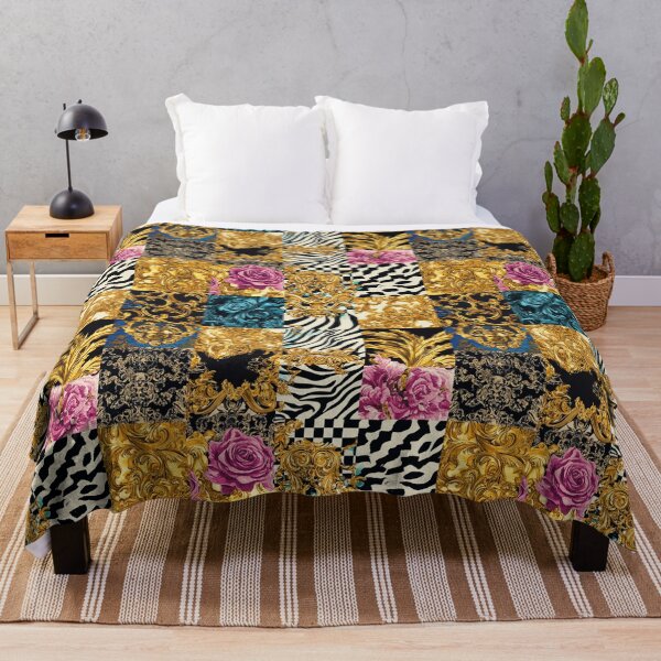 Item preview, Baroque Jungle Patchwork with Roses designed and sold by weirdfishes123.