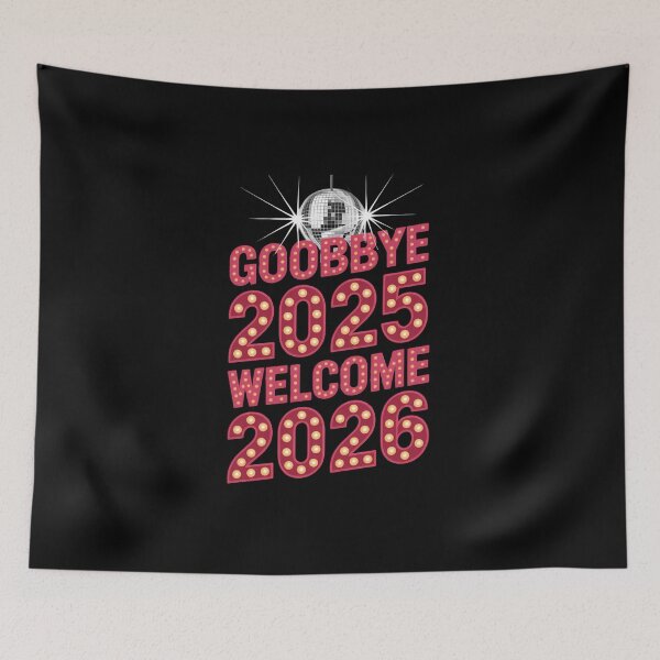 Item preview, Happy New Year 2026 New Year Background Disco Ball  designed and sold by FaithAbbott.