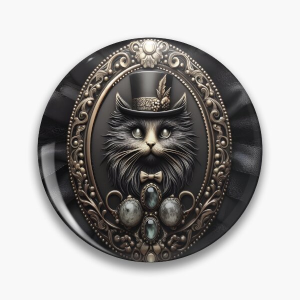 Item preview, Cameo Cat designed and sold by JacquiTaylorArt.