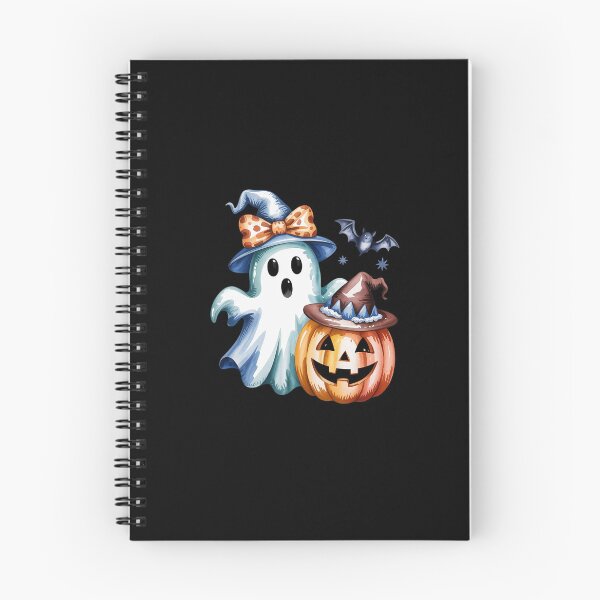 Item preview, Girly Halloween Blue Denim Ghost Coquette Bow Spooky Season designed and sold by Shannon Bosley.